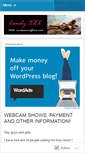 Mobile Screenshot of candyxxx.wordpress.com