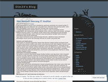 Tablet Screenshot of dim24.wordpress.com