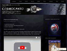 Tablet Screenshot of cosmocanto.wordpress.com