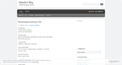 Desktop Screenshot of diptutor.wordpress.com