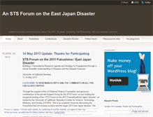 Tablet Screenshot of fukushimaforum.wordpress.com