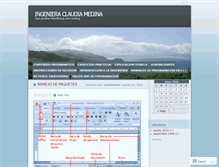 Tablet Screenshot of claudiamedina.wordpress.com