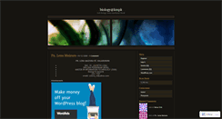 Desktop Screenshot of biokmpk.wordpress.com