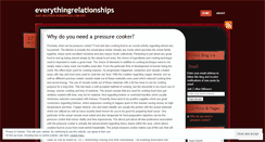 Desktop Screenshot of everythingrelationships.wordpress.com