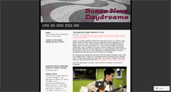 Desktop Screenshot of bossadaydreams.wordpress.com
