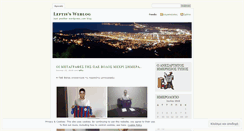 Desktop Screenshot of leftis.wordpress.com