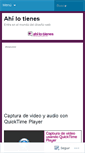 Mobile Screenshot of ahilotienes.wordpress.com