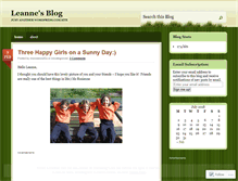 Tablet Screenshot of leanneagius2004.wordpress.com