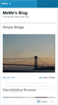 Mobile Screenshot of memecarter.wordpress.com