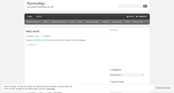 Desktop Screenshot of filizinmutfagi.wordpress.com