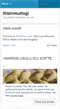 Mobile Screenshot of filizinmutfagi.wordpress.com
