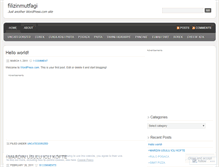 Tablet Screenshot of filizinmutfagi.wordpress.com