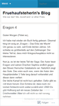 Mobile Screenshot of fruehaufsteherin.wordpress.com
