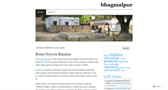 Desktop Screenshot of bhagmalpur.wordpress.com