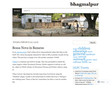 Tablet Screenshot of bhagmalpur.wordpress.com