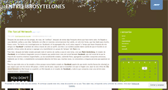 Desktop Screenshot of entrelibrosytelones.wordpress.com