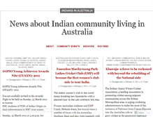 Tablet Screenshot of indiaaustralia.wordpress.com