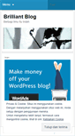 Mobile Screenshot of brilliantblog.wordpress.com