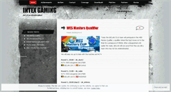 Desktop Screenshot of intexgaming.wordpress.com