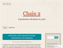 Tablet Screenshot of chaintwo.wordpress.com
