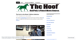 Desktop Screenshot of calpolyhoof.wordpress.com