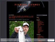 Tablet Screenshot of fishinglandes.wordpress.com