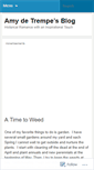 Mobile Screenshot of amydetrempe.wordpress.com