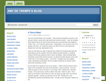 Tablet Screenshot of amydetrempe.wordpress.com