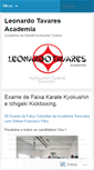 Mobile Screenshot of leonardotavaresacademia.wordpress.com
