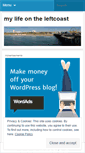 Mobile Screenshot of mylifeontheleftcoast.wordpress.com
