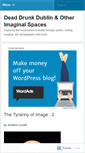 Mobile Screenshot of deaddrunkdublin.wordpress.com