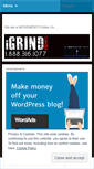 Mobile Screenshot of igrindmedia.wordpress.com