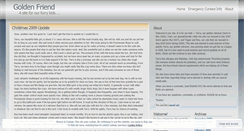 Desktop Screenshot of goldenfriend.wordpress.com