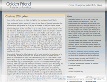 Tablet Screenshot of goldenfriend.wordpress.com