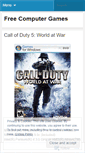 Mobile Screenshot of freecomputergames.wordpress.com