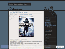 Tablet Screenshot of freecomputergames.wordpress.com