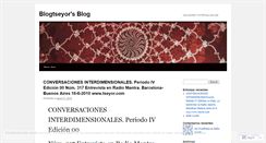 Desktop Screenshot of blogtseyor.wordpress.com