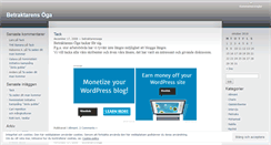 Desktop Screenshot of betraktarensoga.wordpress.com