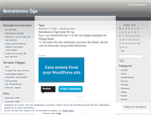 Tablet Screenshot of betraktarensoga.wordpress.com