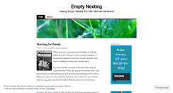 Desktop Screenshot of emptynexter.wordpress.com