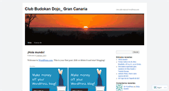 Desktop Screenshot of budokandojo.wordpress.com