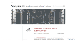 Desktop Screenshot of ninnifinni.wordpress.com