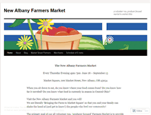 Tablet Screenshot of nafarmersmarket.wordpress.com