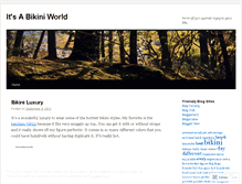 Tablet Screenshot of itsabikiniworld.wordpress.com