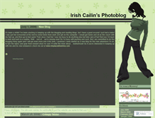 Tablet Screenshot of irishcailin.wordpress.com