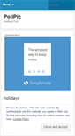 Mobile Screenshot of polipic.wordpress.com