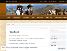 Tablet Screenshot of newmexicocowgirl.wordpress.com