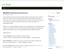 Tablet Screenshot of luvspain.wordpress.com