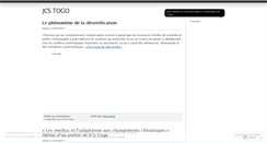 Desktop Screenshot of jcstogo.wordpress.com