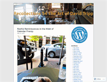 Tablet Screenshot of davidtripp.wordpress.com